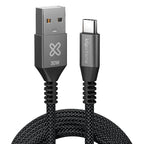 Cable USB-A a USB-C® PowerGo 050 Klip Xtreme KAC-050-10FT 30W Carga Ultrarrápida 480mbps 3M — vista 2