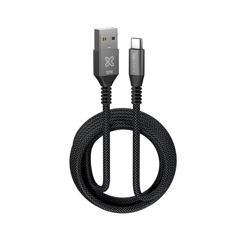 Cable USB-A a USB-C® PowerGo 050 Klip Xtreme KAC-050-10FT 30W Carga Ultrarrápida 480mbps 3M — vista principal