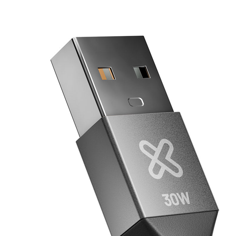 Cable USB-A a USB-C® PowerGo 050 Klip Xtreme KAC-050-10FT 30W Carga Ultrarrápida 480mbps 3M — vista 3