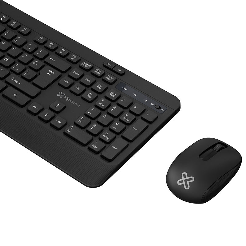 Combo Teclado y Mouse Klip Xtreme Encourage KBK-750 Bluetooth y 2,4 GHz Español — vista 2