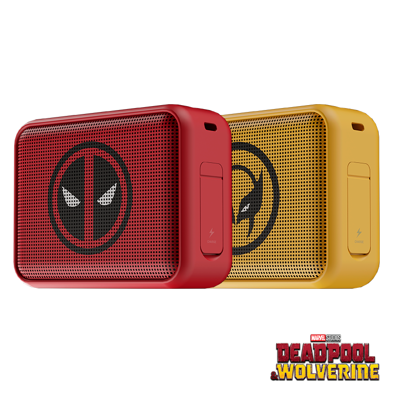 Parlantes Klip Xtreme Nitro Kit KBS-025MD-2PK Deadpool & Wolverine Bluetooth 20 horas — vista principal