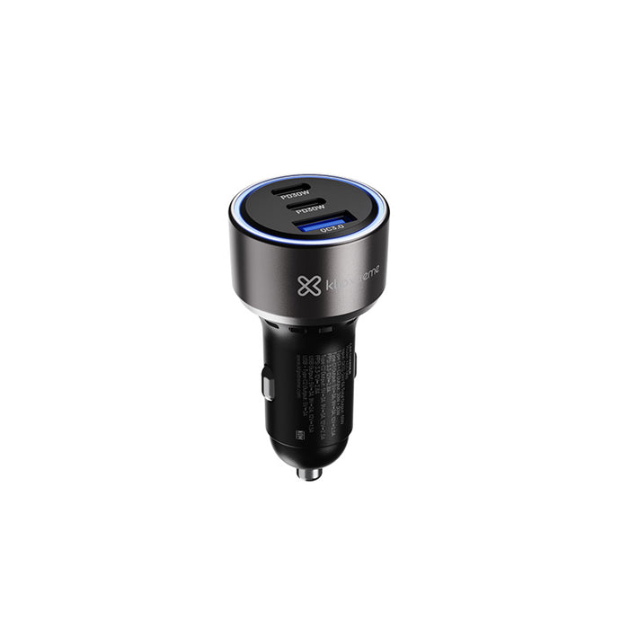 Cargador de Auto PowerCar 60 Klip Xtreme KCC-060 60W 3 puertos carga rápida