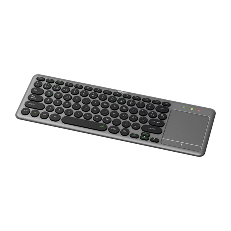 Teclado Klip Xtreme KeyGlider KCK-550S Inalámbrico con Panel Táctil Español — vista principal