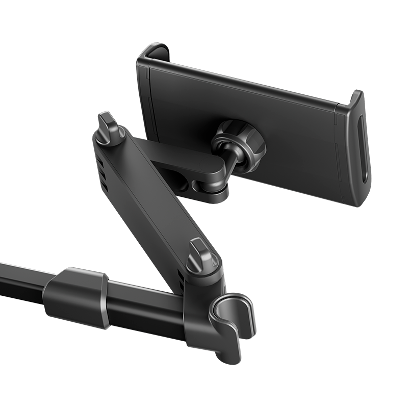 Soporte de Auto para Smartphone y Tablet Klip Xtreme KMH-500 Reposacabezas con Brazo Extensible Rotación 360° — vista 3