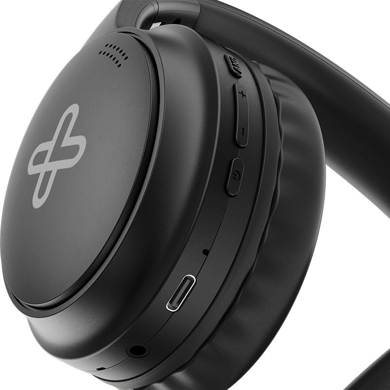 Audífonos Escape Klip Xtreme KNH-300BK Negro Cancelación de ruido ANC Bluetooth v5.3 Ultraligeros Plegable Hasta 32 Hora — vista 3