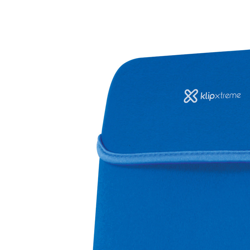 Funda Reversible Klip Xtreme Kolours KNS-415BL para Laptop de 15,6 pulgadas Negro y Azul — vista 2