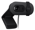 Webcam Logitech Brio 100 Full HD 1080p Grafito — vista 3