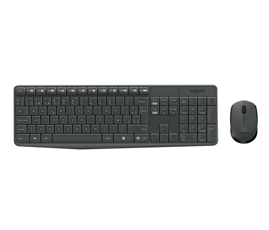 Combo Logitech MK235 Wireless USB Español