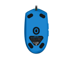 Logitech G203 LIGHTSYNC azul — vista 3