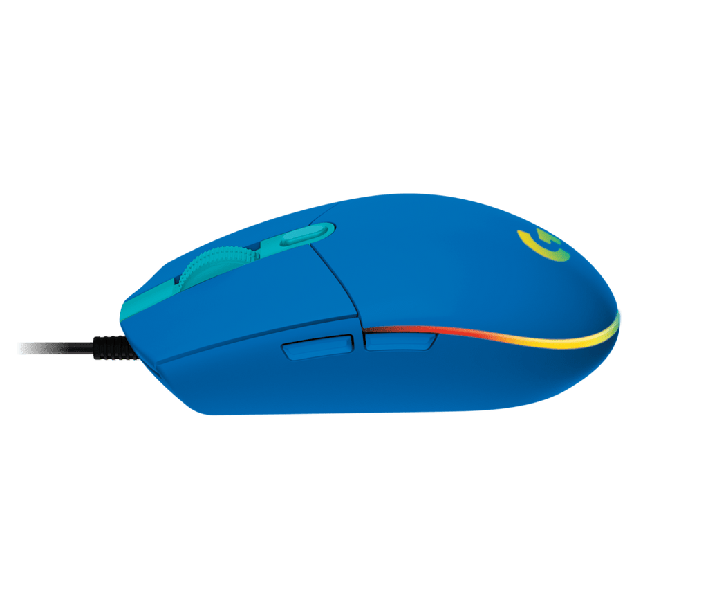 Logitech G203 LIGHTSYNC azul — vista 2