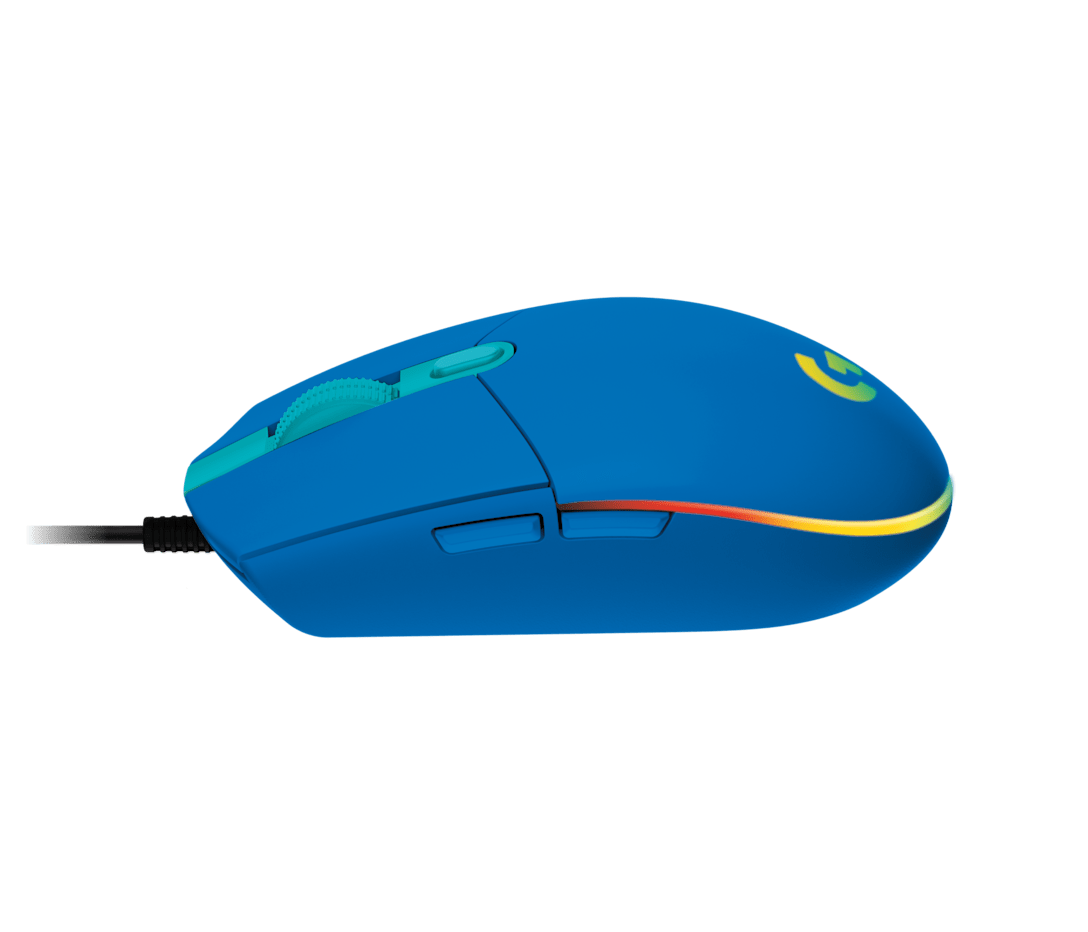 Logitech G203 LIGHTSYNC azul — vista 2