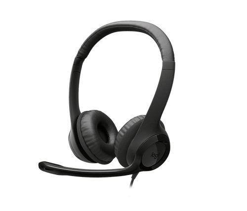 Audífono Logitech H390 USB con micrófono