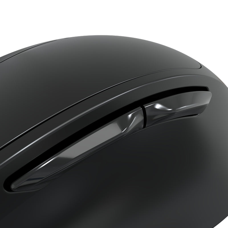 Mouse Klip Xtreme Duotrak KMB-501BK Bluetooth y 2,4 GHz Negro — vista 3