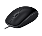 Mouse Logitech M110 Silent USB Negro — vista 3