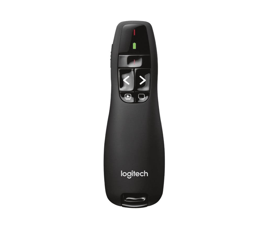 Presentador Logitech R400 Wireless con láser rojo