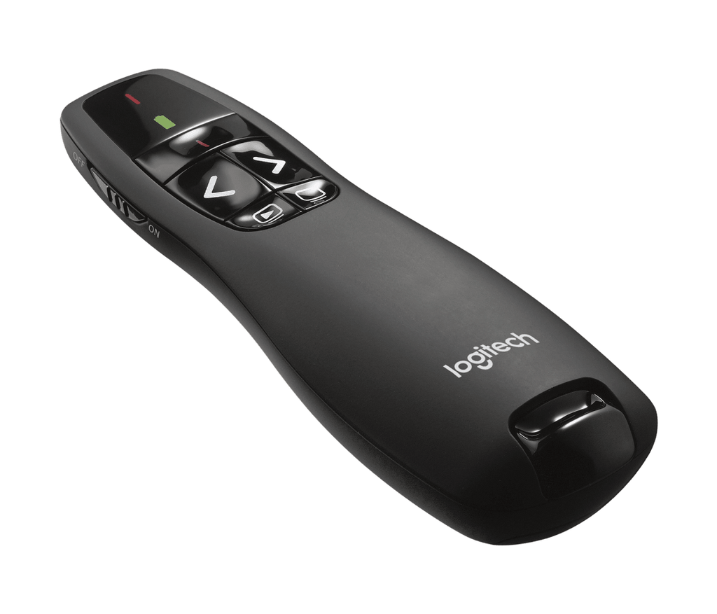 Presentador Logitech R400 Wireless con láser rojo — vista 2