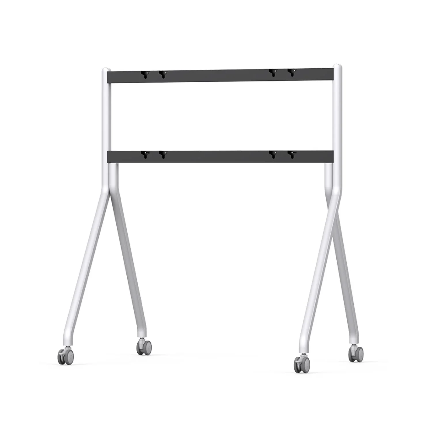 Rack Movil Huawei IdeaHub White Rolling Stand II, Acero, 65", 75", 86", VESA 600X400, 800X400, Soporta 95kg (21155908)