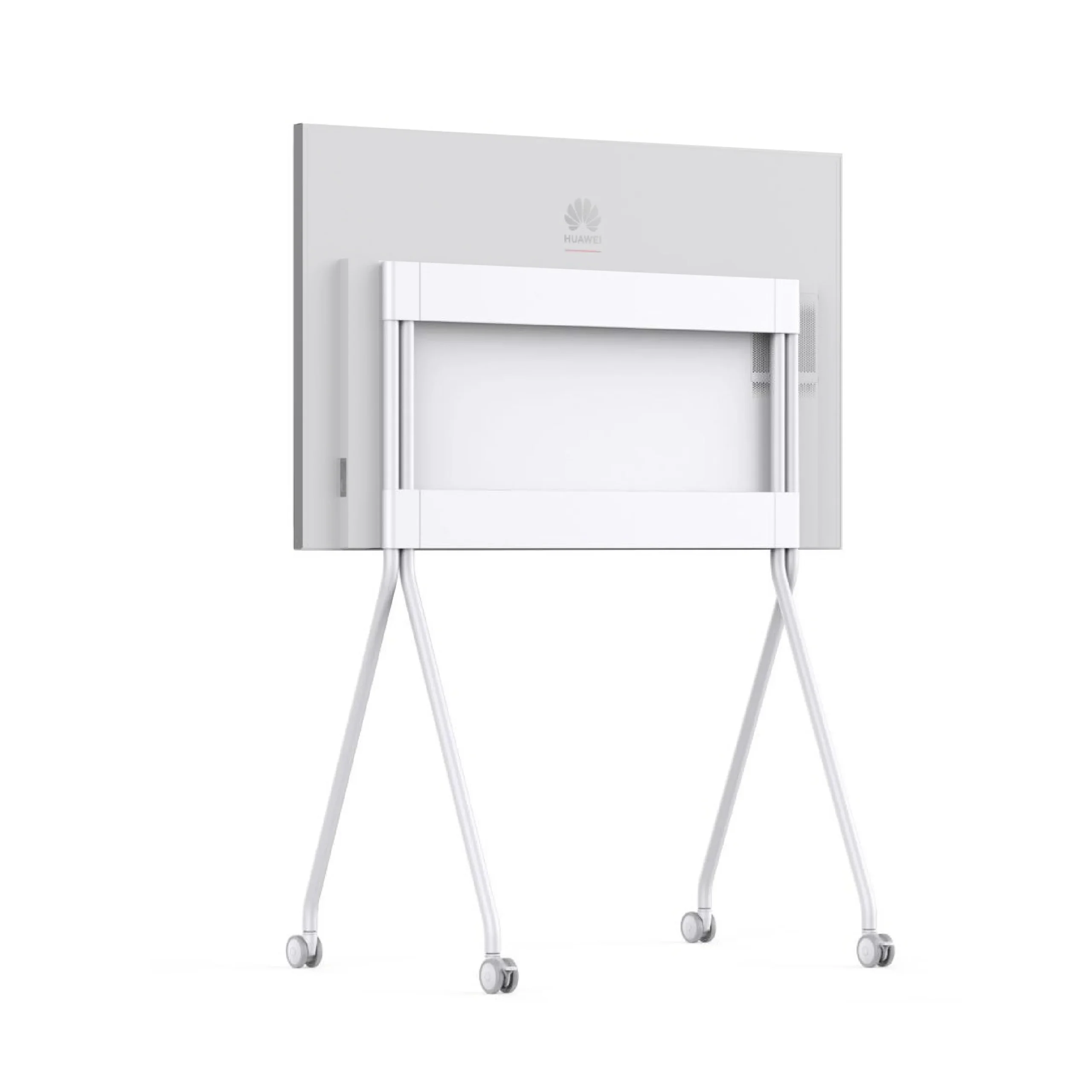 Rack Movil Huawei IdeaHub White Rolling Stand II, Acero, 65", 75", 86", VESA 600X400, 800X400, Soporta 95kg (21155908) - Imagen 2